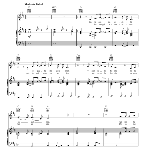 Shakira Loca Por Ti Musik Noten - Piano, Vocal & Guitar Chords - 156235-0