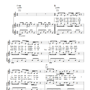 Shane Filan About You Musik Noten - Piano, Vocal & Guitar Chords - 117408-0