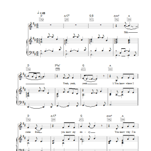 Shayne Ward That's My Goal Musik Noten - Piano Chords/Lyrics - 109724-0