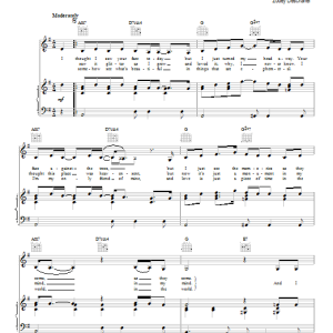 She & Him I Thought I Saw Your Face Today Musik Noten - Piano, Vocal & Guitar Chords - 152340-0