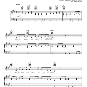 Sheryl Crow Good Is Good Musik Noten - Piano, Vocal & Guitar Chords - 156464-0