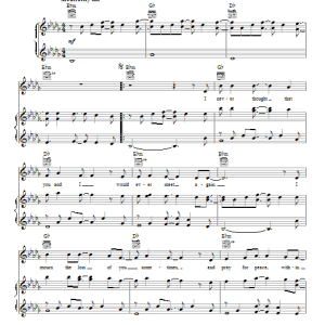 Skylar Grey Back From The Dead Musik Noten - Piano, Vocal & Guitar Chords - 150904-0