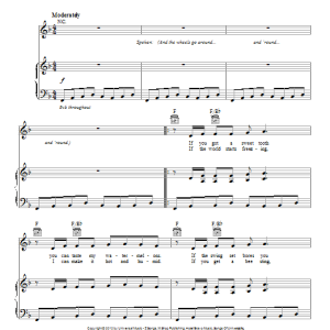 Skylar Grey C'mon Let Me Ride Musik Noten - Piano, Vocal & Guitar Chords - 150903-0