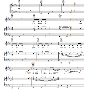 Skylar Grey Glow In The Dark Musik Noten - Piano, Vocal & Guitar Chords - 150894-0