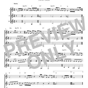 Smyrnan Folksong Ainte (Sleep, My Child) Musik Noten - Guitar Ensemble - 172914-0