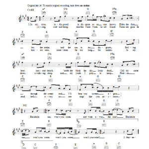 Soundgarden Black Hole Sun Musik Noten - Ukulele - 151885-0