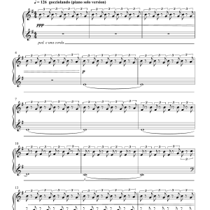 Steffen Wick Rain Musik Noten - Piano Solo - 123487-0