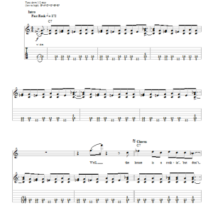Stevie Ray Vaughan The House Is Rockin' Musik Noten - Ukulele Chords/Lyrics - 89728-0