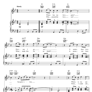 Stevie Wonder Blame It On The Sun Musik Noten - Piano, Vocal & Guitar Chords - 118137-0