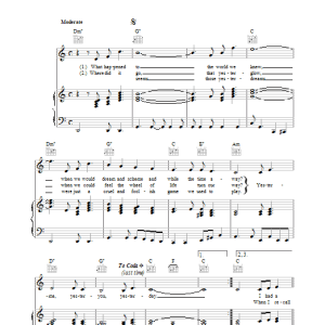 Stevie Wonder Yester-Me, Yester-You, Yesterday Musik Noten - Guitar Chords/Lyrics - 151787-0