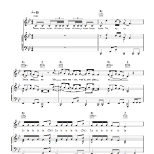 Stooshe My Man Music Musik Noten - Piano, Vocal & Guitar Chords - 116534-0