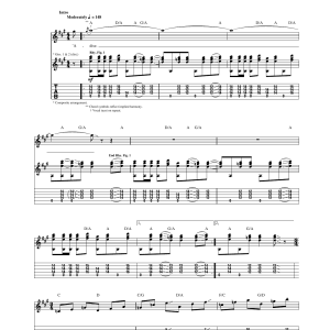 Styx Rockin' The Paradise Musik Noten - Guitar Tab - 160623-0