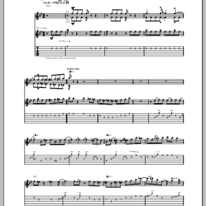 T-Bone Walker Don't Leave Me Baby Musik Noten - Guitar Tab - 150098-0