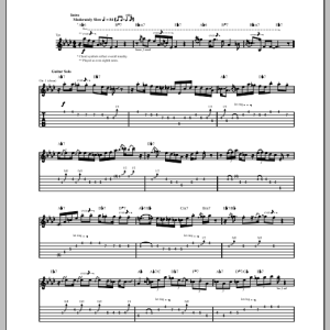 T-Bone Walker Go Back To The One You Love Musik Noten - Guitar Tab - 150078-0