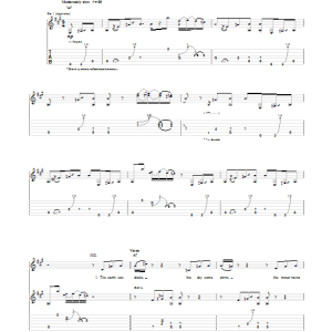 Tab Benoit Shelter Me Musik Noten - Guitar Tab - 155375-0