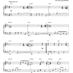 The Beatles The Long And Winding Road [Jazz version] (arr. Brent Edstrom) Musik Noten - Piano Solo - 150671-0