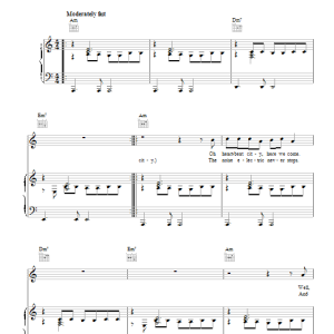 The Cars Heartbeat City Musik Noten - Piano, Vocal & Guitar Chords - 110370-0