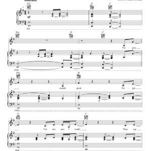 The Chicks Not Ready To Make Nice Musik Noten - Easy Piano - 150046-0