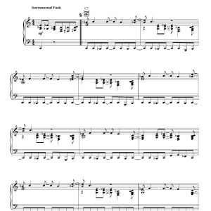 The Crusaders Put It Where You Want It Musik Noten - Piano, Vocal & Guitar Chords - 156759-0