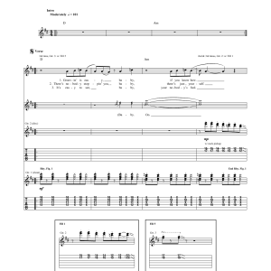 The Electric Flag Groovin' Is Easy Musik Noten - Guitar Tab - 162743-0