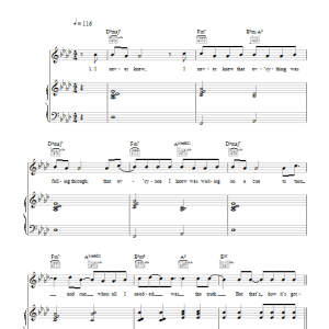 The Fray Over My Head (Cable Car) Musik Noten - Guitar Chords/Lyrics - 117995-0