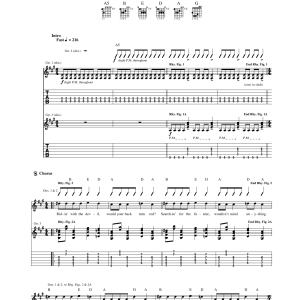 The Germs Lexicon Devil Musik Noten - Guitar Tab - 165558-0