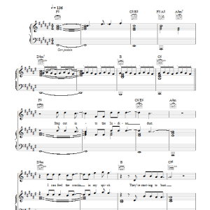 The Killers Just Another Girl Musik Noten - Piano, Vocal & Guitar Chords - 118048-0