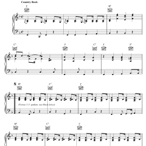 The Rolling Stones Far Away Eyes Musik Noten - Piano, Vocal & Guitar Chords - 117726-0