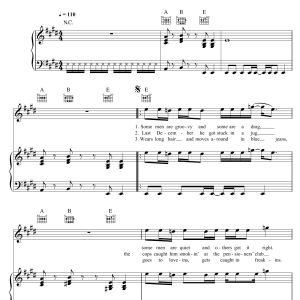 The Valentines My Old Man's A Groovy Old Man Musik Noten - Piano, Vocal & Guitar Chords - 123544-0