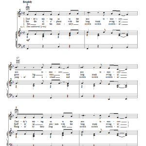 Tom Paxton Goin' To The Zoo Musik Noten - Piano, Vocal & Guitar Chords - 152489-0