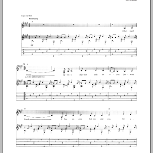Tom Paxton Outward Bound Musik Noten - Guitar Tab - 156569-0