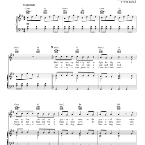 Bob Seger The Devil's Right Hand Musik Noten - Piano, Vocal & Guitar Chords - 158699-0