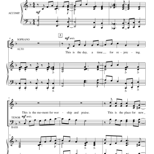 Brad Nix A Day Of Celebration Musik Noten - SATB Choir - 176058-0