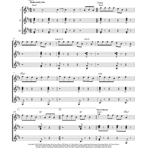 Bruno Mars That's What I Like Musik Noten - Piano, Vocal & Guitar Chords - 179991-0