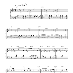 Bud Powell Bouncing With Bud Musik Noten - Piano Solo - 152602-0