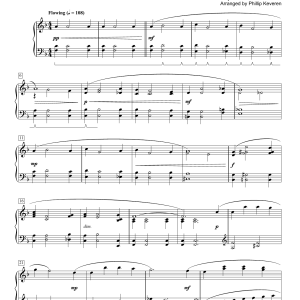 C. Harold Lowden Living For Jesus (arr. Phillip Keveren) Musik Noten - Piano Solo - 180288-0