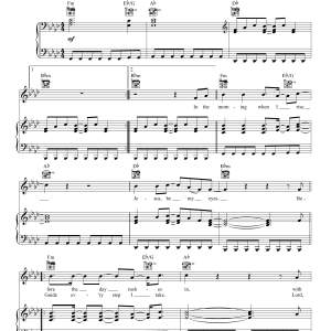 Casting Crowns Make Me A River Musik Noten - Piano, Vocal & Guitar Chords - 176036-0