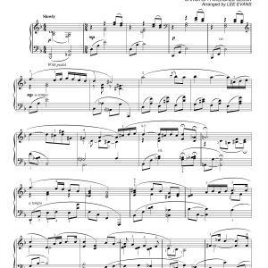 Christoph Willibald von Gluck Dance Of The Spirits (arr. Lee Evans) Musik Noten - Piano Solo - 180115-0