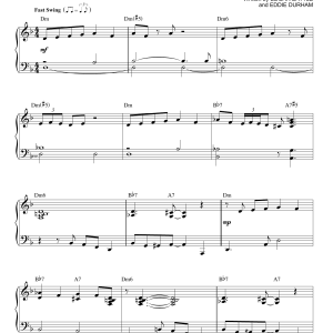 Count Basie Topsy Musik Noten - Piano, Vocal & Guitar Chords - 152611-0