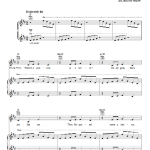 David Lindsay-Abaire I Know It's Today Musik Noten - Easy Piano - 179771-0