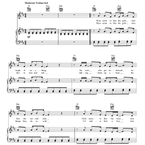 Daya Hide Away Musik Noten - Piano, Vocal & Guitar Chords - 179894-0