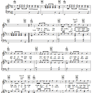 DeBarge Rhythm Of The Night Musik Noten - Lead Sheet / Fake Book - 85689-0