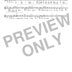 Dinah Shore Fascination Musik Noten - Lead Sheet / Fake Book - 179865-0