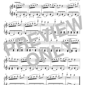 Dmitri Kabalevsky Galop Musik Noten - Piano Solo - 180249-0