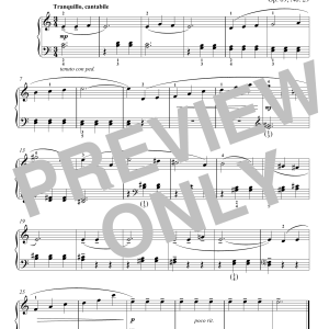Dmitri Kabalevsky Melody, Op. 89, No. 29 Musik Noten - Piano Solo - 180262-0