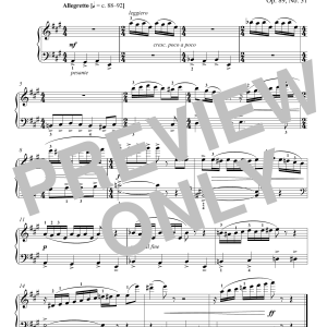 Dmitri Kabalevsky Rabbit Teasing A Bear-Cub, Op. 89, No. 31 Musik Noten - Piano Solo - 180137-0