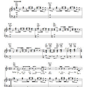 Donna Summer MacArthur Park Musik Noten - Piano Solo - 155536-0