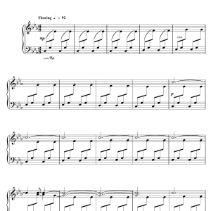 Dustin O'Halloran Main Theme (from Lion) Musik Noten - Piano Solo - 124134-0