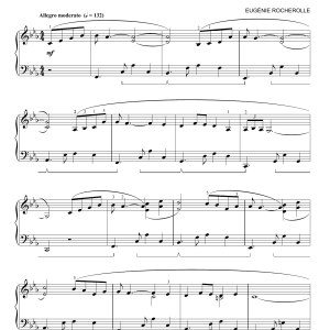 Eugénie Rocherolle Debajo Las Estrellas Musik Noten - Piano Solo - 177354-0