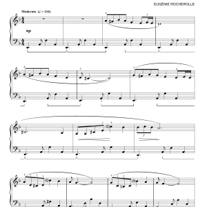 Eugénie Rocherolle Promesa De Amor Musik Noten - Piano Solo - 177356-0
